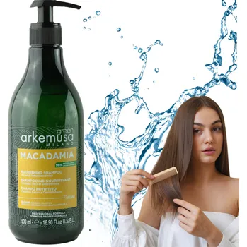 Šampon Šampon pro Suché Vlasy Arkemusa Green Macadamia Vyživující 500 ml