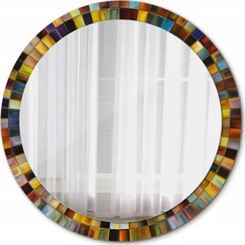 Zrcadlo Zrcadlo Kulaté Barevné paprsky 90cm