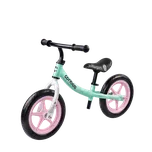 Dětské odrážedlo MOVINO CLASSIC, kola 12'', tyrkysovo-růžové