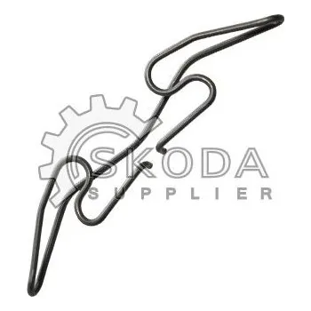 Přislušenství brzdového systému Sada příslušenství, obložení kotoučové brzdy ŠKODA Original OEM 5WA615269