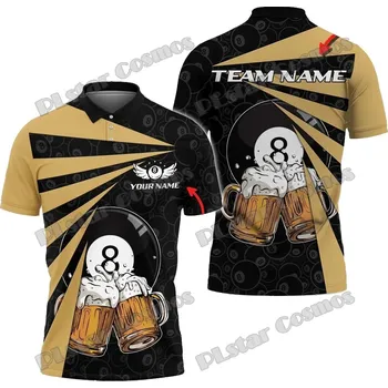 Dámské tričko Unisex tričko polo pro billiard hráče kulečník CS3348 Velikost: M, Barva (Varianta): barva 4