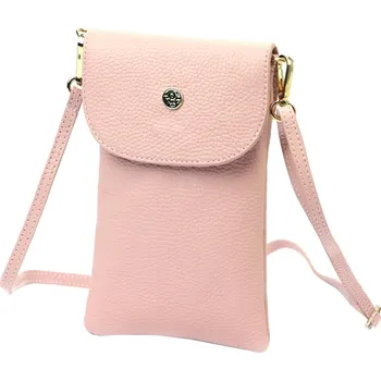 Kožená kabelka Gregorio růžová KZ2256891