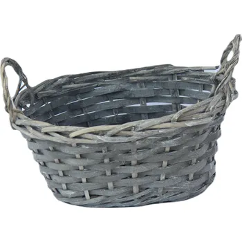 Miska s ušima šedá 22 cm