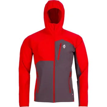 Pánská softshellová bunda High Point Versa Hoody Jacket Velikost: XL / Barva: červená/šedá