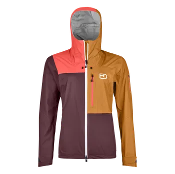 Ortovox dámská nepromokavá bunda 3L Ortler Jacket W Barva: winetasting, Velikost: XS