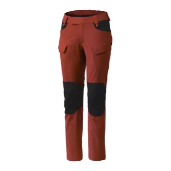 Pánské kalhoty Dámské kalhoty Outdoor Tactical Pants, VersaStretch, Helikon, Crimson Sky / Černé, L, Standardní