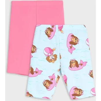 Dívčí kalhoty Sinsay - Sada 2 legín PAW Patrol - modrá - 202EB-05X - 202EB-05X-104