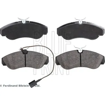 Brzdový systém Sada brzdových destiček, kotoučová brzda BLUE PRINT ADBP420006