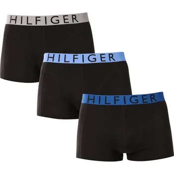 Boxerky 3PACK pánské boxerky Tommy Hilfiger černé (UM0UM03465 0SN) L UM0UM03465 0SN Možnost vrácení zboží ZDARMA do 120 dnů!
