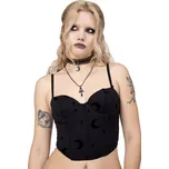 podprsenka dámská (korzet) KILLSTAR - Trip To The Moon - Black - L