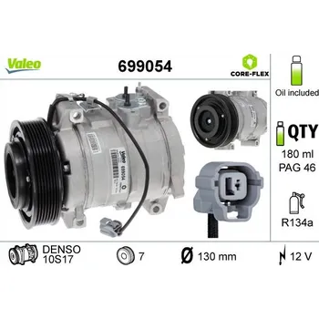 Kompresor klimatizace Kompresor, klimatizace VALEO WYPRZEDA˝ 699054