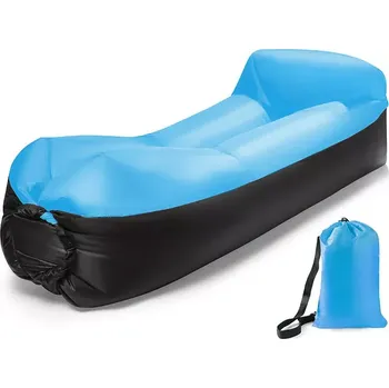 kempingová židle Nafukovací vak Lazy bag dvouvrstvý - modrý (LZB1B)