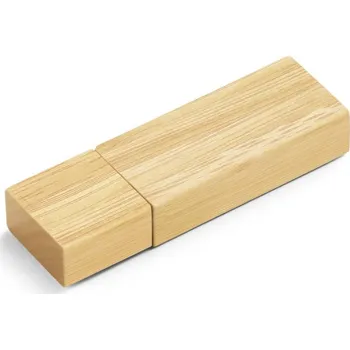 USB flash disk Venter USB klíčenka 8 GB bambus