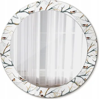 Zrcadlo Zrcadlo do Koupelny Vrabčáci ptáci větve 70cm