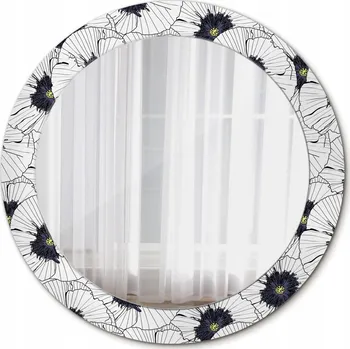 Zrcadlo Zrcadlo do Koupelny Květinová kompozice 70cm