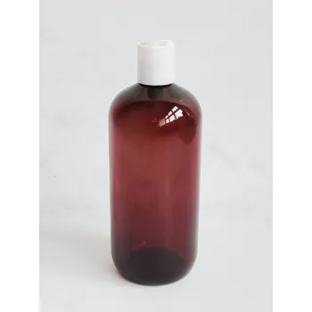 Dávkovač mýdla BELA 500 ml hnědý s bílým DISC TOP