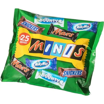 Cukrovinka Mars Bounty, Mars, Milky Way, Snickers, Twix 500g