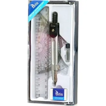 Školní batoh Geometrická sada KRUŽÍTKO ŠKOLNÍ pro děti TETIS Školní potřeby mix