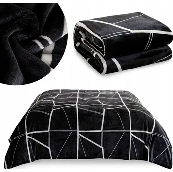 Přehoz na lůžko DEKA 160x200 přehoz na postel pohovku teplá MIKROVLÁKNO deka BARVA DLE VÝBĚRU