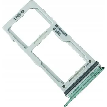 ZÁSUVKA ŠUPLÍK TÁCEK SIM KARTY MICRO-SD SAMSUNG GALAXY S10E ZELENÁ PRISM GREEN
