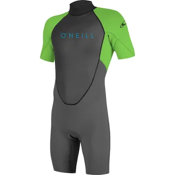 Wakeboard Neopren O'Neill Youth Reactor II Back Zip 2 mm Spring graphite/dayglo 16 2025 - Odesíláme do 24 hodin