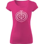 Tričko s potiskem Spinel - růžová verze dámské