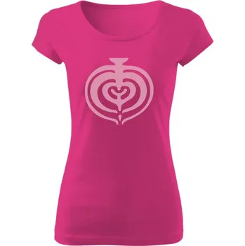 Dámské tričko Tričko s potiskem Spinel - růžová verze dámské