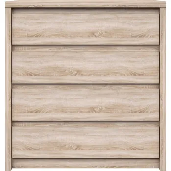 Obývací stěna Komoda 4S, dub sonoma, NORTY TYP 21