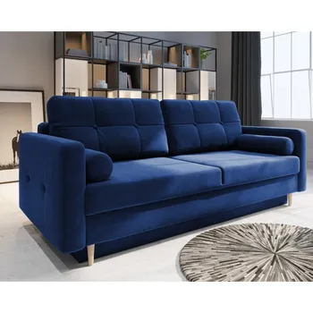 Pohovka Rozkládací pohovka PALEO tmavě modrá