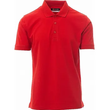 Pánské tričko VENICE PRO ČERVENÁ polokošile kr.rukáv