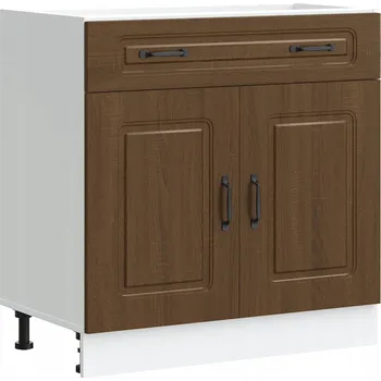 Kuchyňská skříňka vidaXL Kalmar dolní kuchyňská skříňka hnědý dub