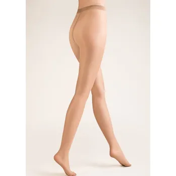 Dámské punčochy Dámské silonové punčochy Gabriella béžové 15 DEN (102-melissa) L Možnost vrácení zboží ZDARMA do 120 dnů!