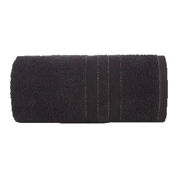 Ručník Černý bavlněný ručník GALA 70x140 cm