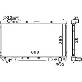Chladič motoru Chladič, chlazení motoru HART 606 454