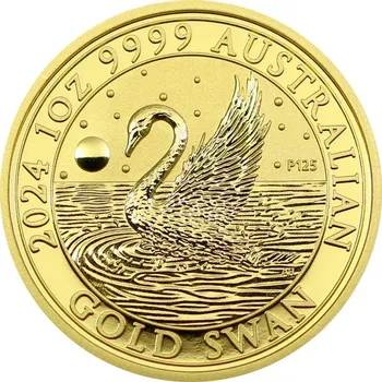 Zlatá investiční mince Australian Swan 1 Oz 2024