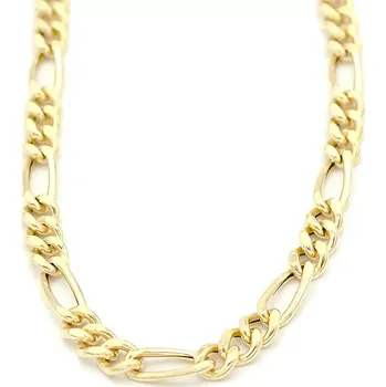 Řetízek B&B Goldinvestic Pánský zlatý řetízek Figaro hrubý 12,60g Žlutá 60 cm