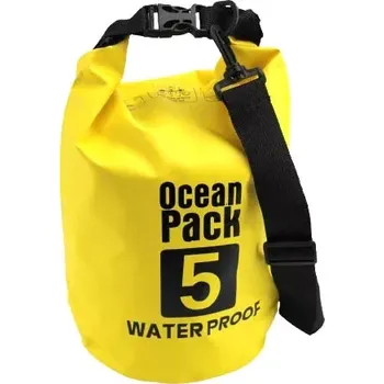 kempingová židle Ocean Pack, vodotěsný vak 5L žlutý (OCP5Y)