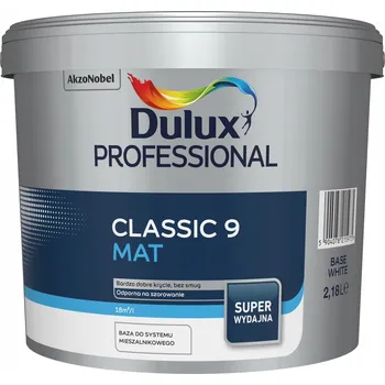 barva na zeď Dulux latexová Barva na zeď 2,18 l Bílá matná