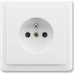 ABB Classic 5517-2389 B1 zásuvka jednonásobná bílá