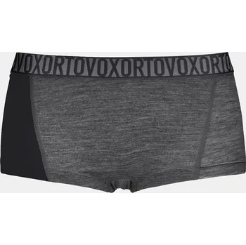 Kalhotky Dámské funkční boxerky Ortovox 150 Essential Hot Pants W Velikost: M / Barva: šedá/černá