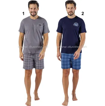 Pánské pyžamo Hotberg(M-Max) Pánské pyžamo Michal1596 Barva: 2-tm.modrá, Velikost: L