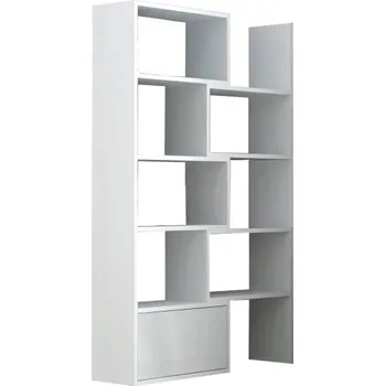Obývací pokoj Variabilní regál, bílá, ASTA