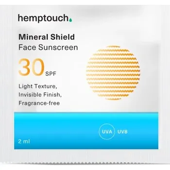 Přípravek na opalování Hemptouch Vzorek Opalovací krém na obličej 2 ml
