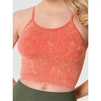 Dámské tričko Sinsay - Sportovní top - oranžová - 847GD-22X - 847GD-22X-M