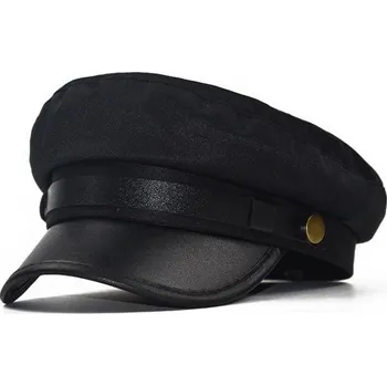 Čepice Dámská čepice kapitánka bekovka Daman Černá Lifestyle 24071602181827592