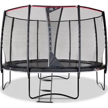Trampolína Exit Toys PeakPro 366 cm černá + ochranná síť + schůdky