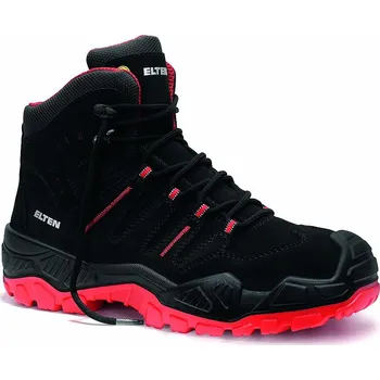 Pracovní obuv QUENTIN black-red S3S ESD kotník 42