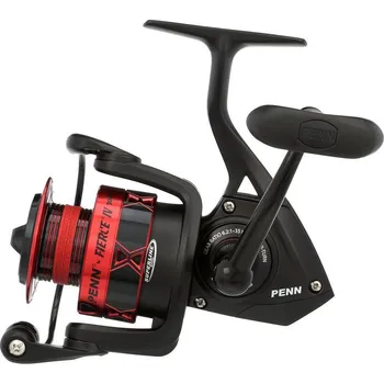 Rybářský naviják Penn naviják Fierce IV 2000 (Malý přívlačový naviják s celokovovým tělem a přední brzdou.)