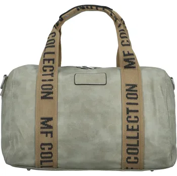 Stylová cestovní dámská koženková taška Morfeus, šedá