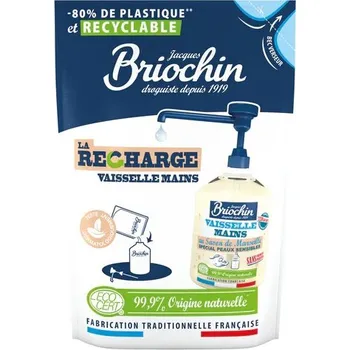 GEL NA MYTÍ NÁDOBÍ A RUKOU MARSEILSKÉ MÝDLO NÁHRADNÍ NÁPLŇ 450 ML BRIOCHIN